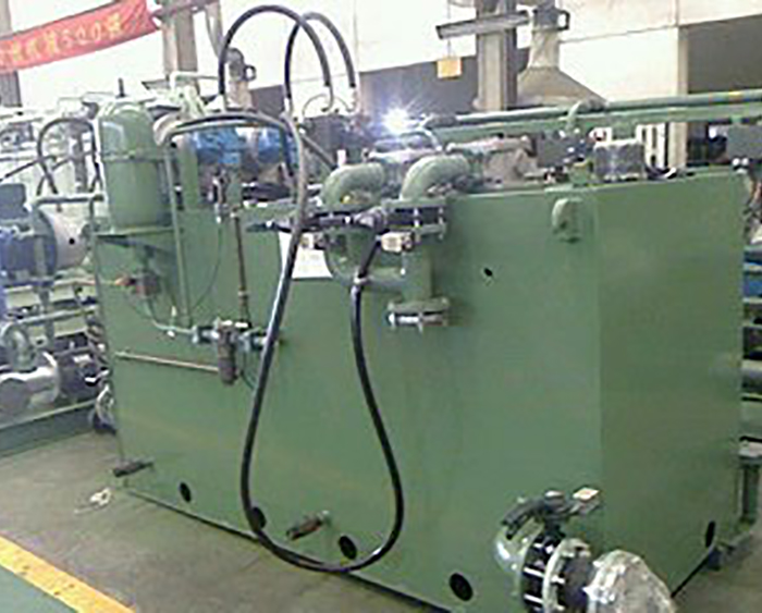 Vertical mill pressurization station